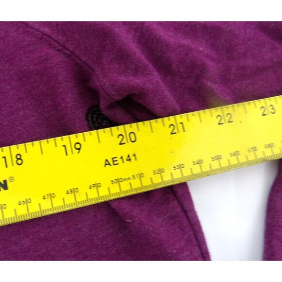 Women's long sleeve Top Faded Glory Burgundy XL 16-18 preowned - Picture 5 of 7